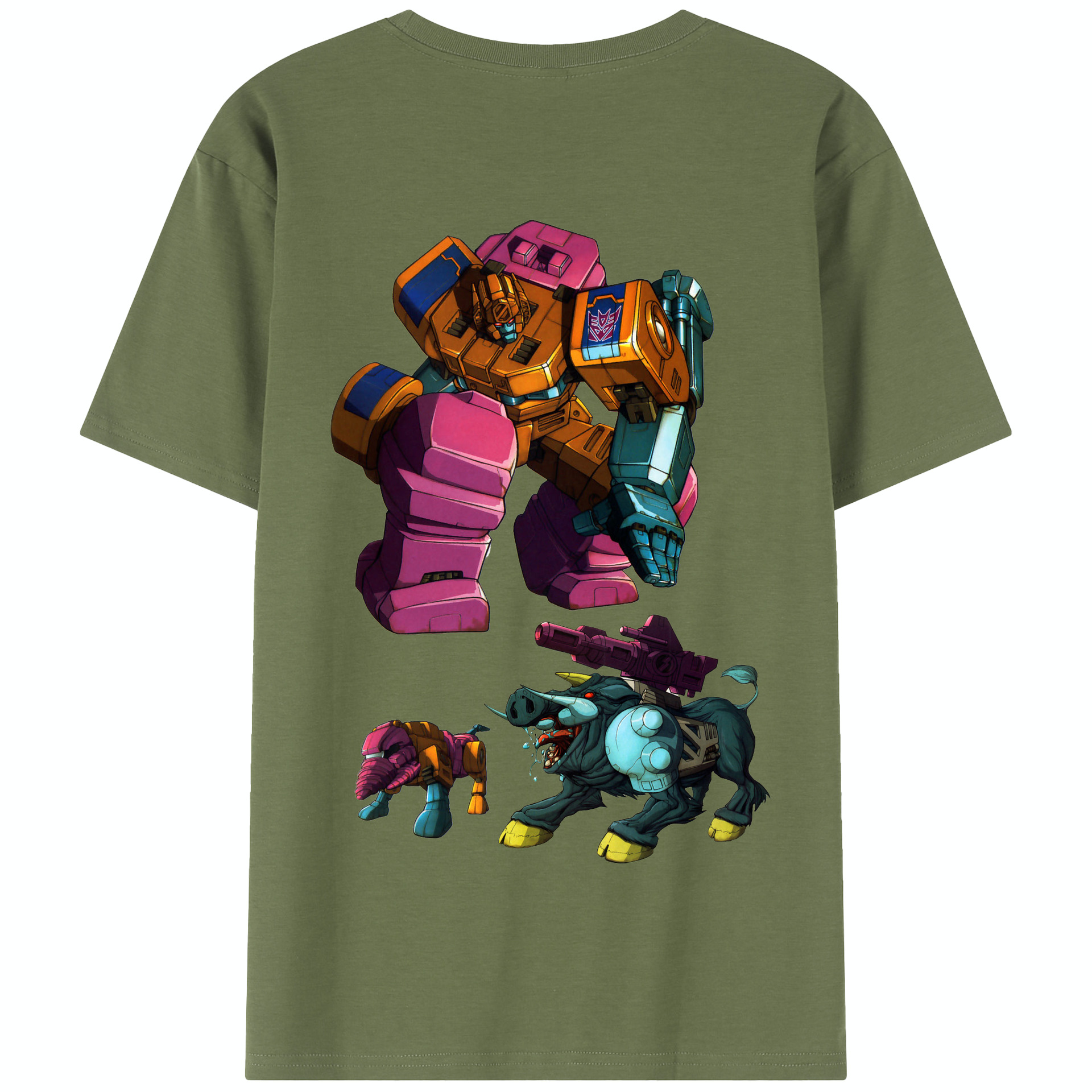（画像用）  綿100％半袖Tシャツ（背面プリント）